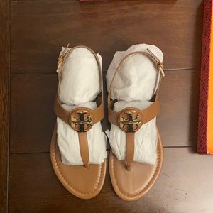 Tory Burch Claire flat thong sandal 8.5